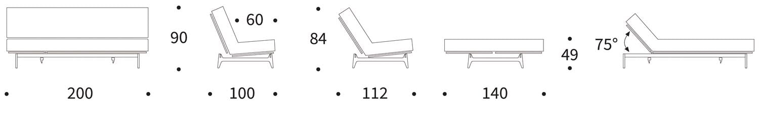 Entdecken Sie das Aslak 140 Bettsofa mit Soft Spring Matratze – perfekte Kombination aus modernem Design, hohem Komfort und vielseitiger Funktionalität.