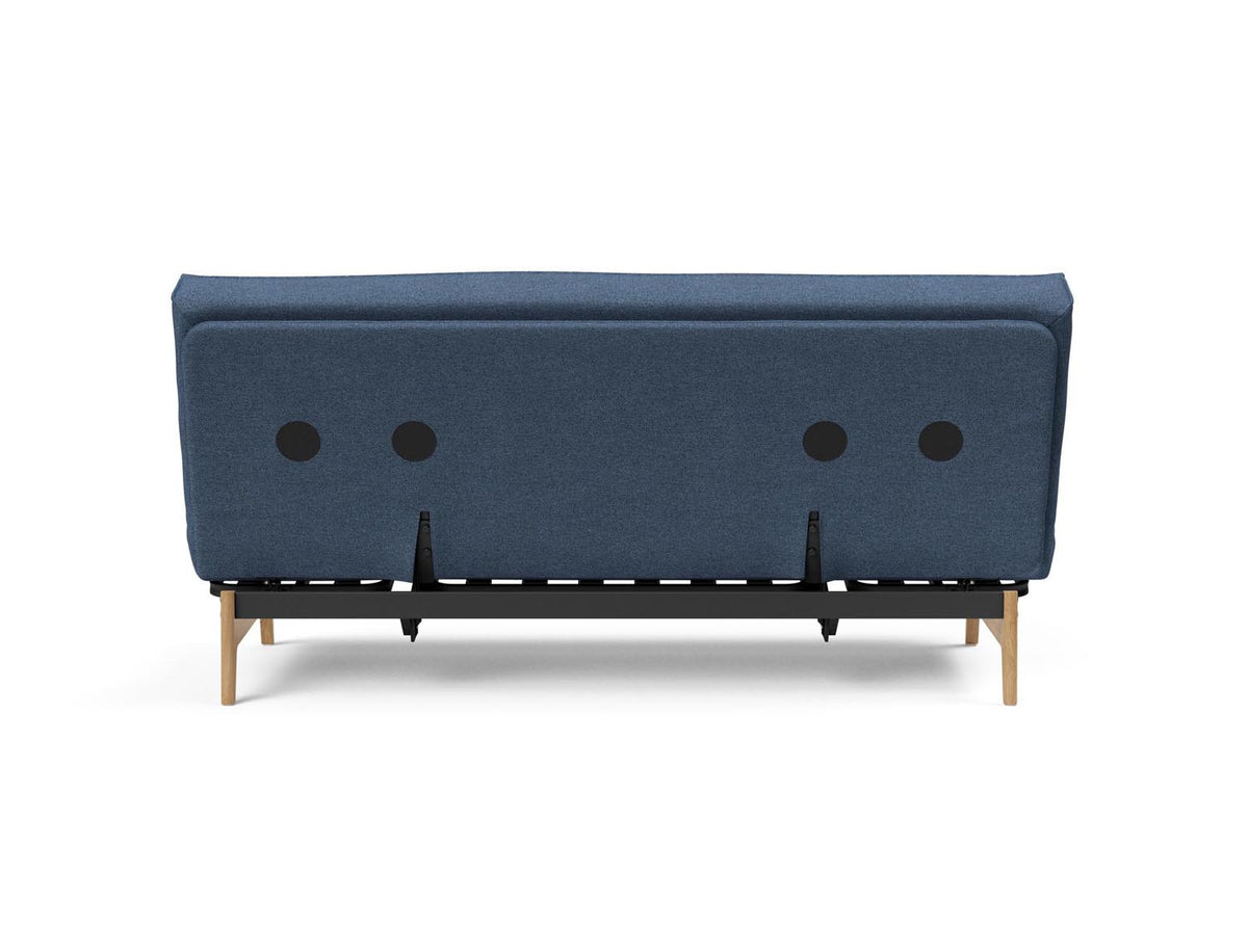 Aslak 140 Bettsofa Sharp Plus Cover Soft Spring in 302 Weda Blue präsentiert im Onlineshop von KAQTU Design AG. Bettsofa ist von Innovation Living