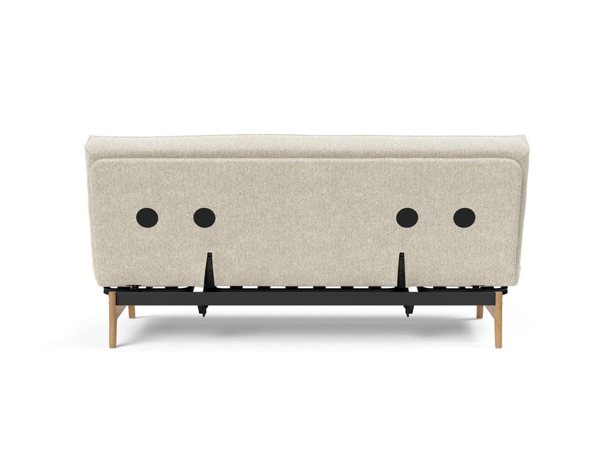 Aslak 140 Bettsofa Sharp Plus Cover Soft Spring in 357 Taura Off White präsentiert im Onlineshop von KAQTU Design AG. Bettsofa ist von Innovation Living