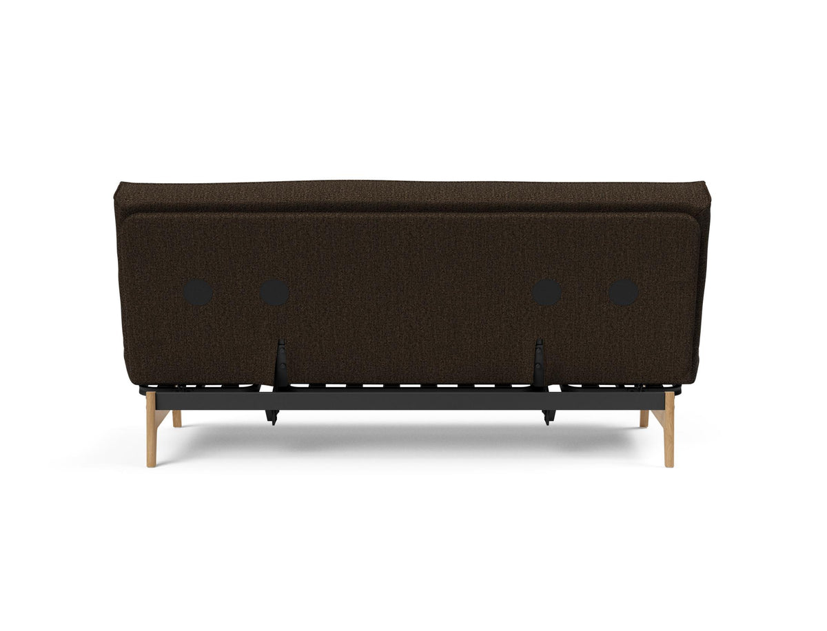 Aslak 140 Bettsofa Sharp Plus Cover Soft Spring in 358 Taura Chocco präsentiert im Onlineshop von KAQTU Design AG. Bettsofa ist von Innovation Living