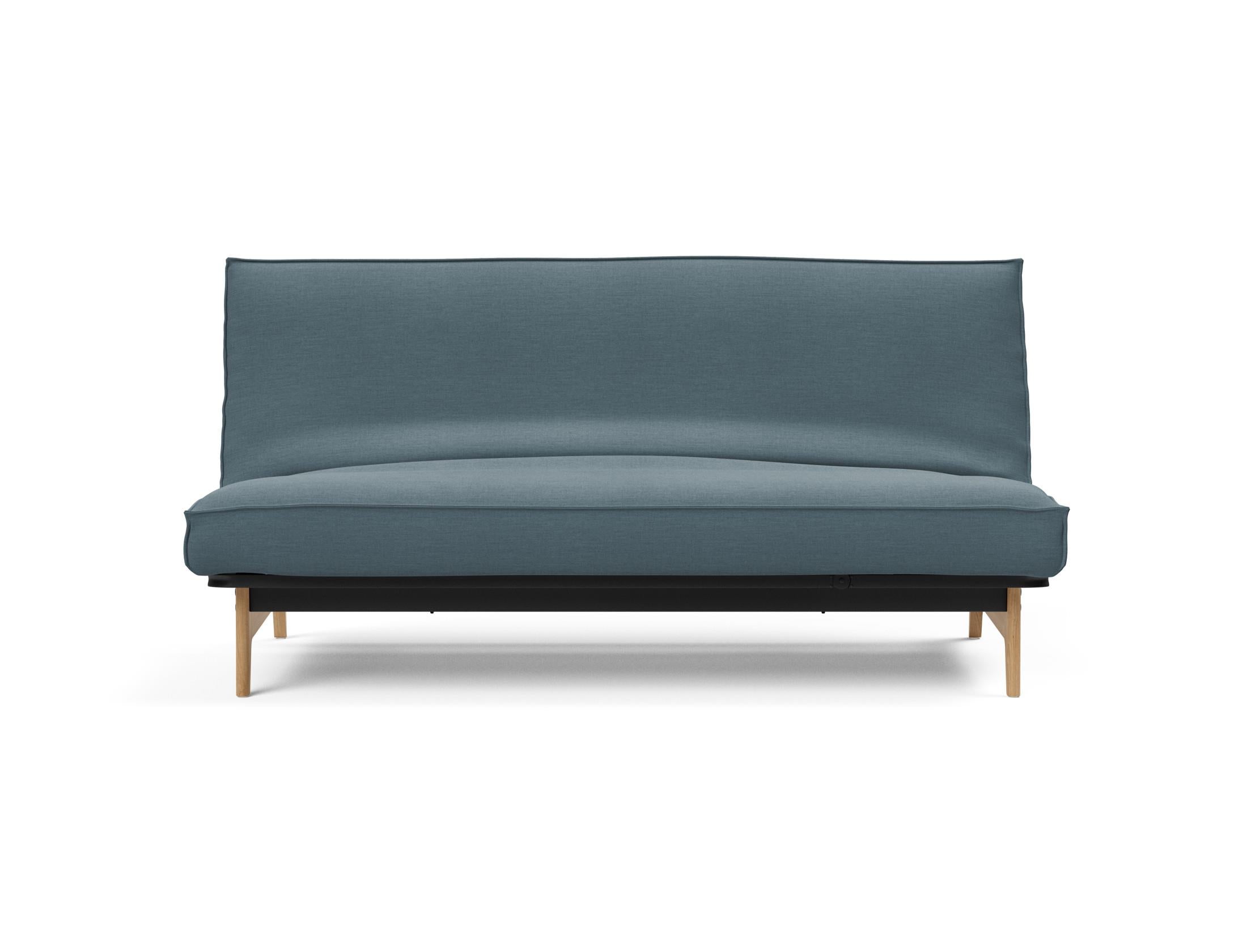 Erleben Sie das Aslak 140 Bettsofa von Innovation Living: modernes Design, hochwertige Soft Spring Matratze und edles Sharp Plus Cover für optimalen Komfort.