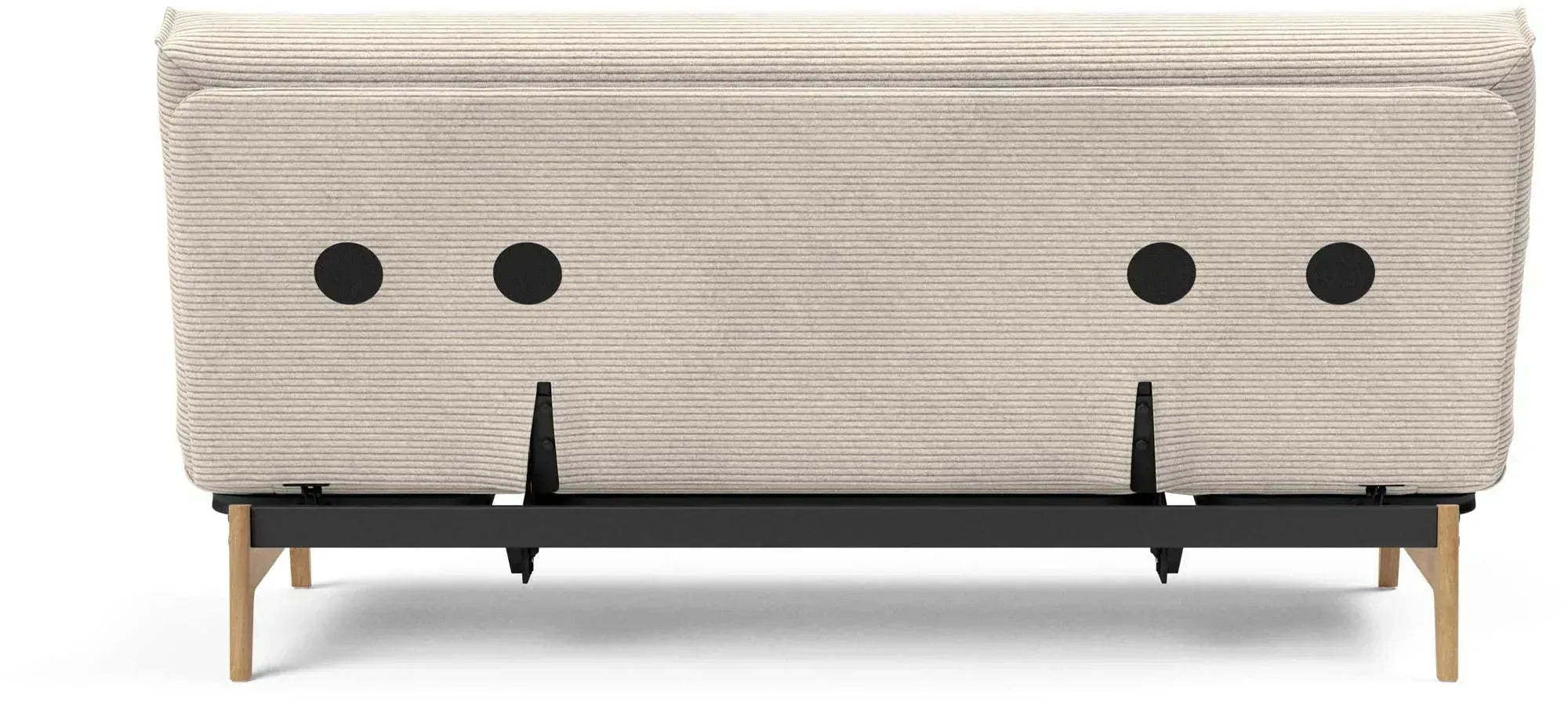 Erleben Sie das Aslak 140 Bettsofa Nordic Cover Classic von Innovation Living – modernes Design trifft auf vielseitige Nutzung für jeden Raum.
