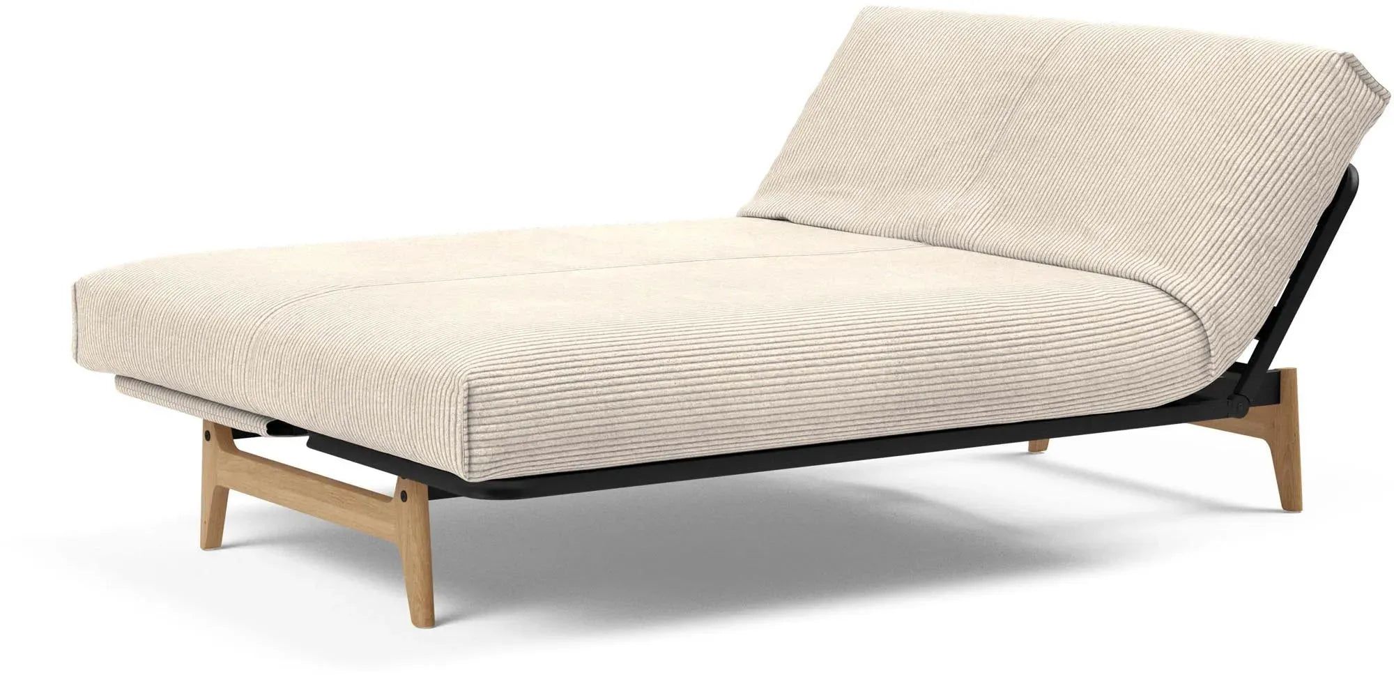 Erleben Sie das Aslak 140 Bettsofa Nordic Cover Classic von Innovation Living – modernes Design trifft auf vielseitige Nutzung für jeden Raum.