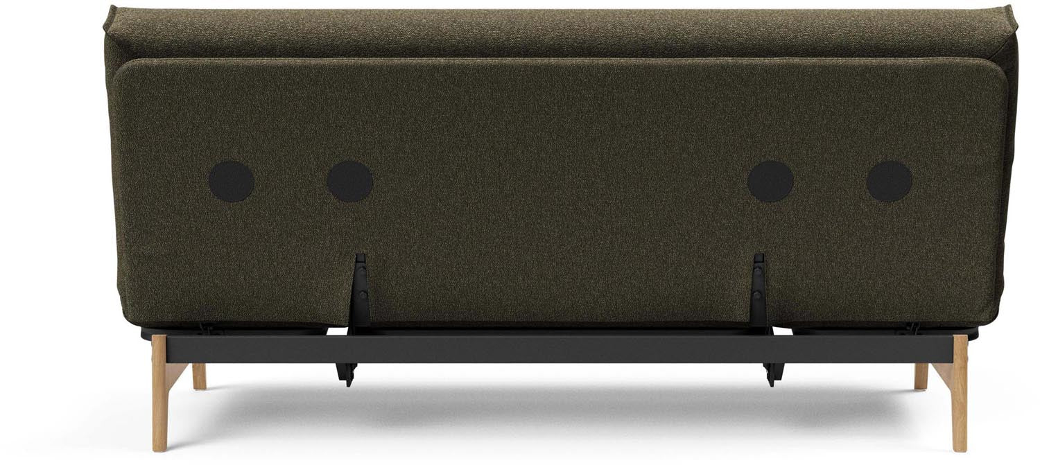 Entdecken Sie das Aslak 140 Bettsofa von Innovation Living – stilvolles skandinavisches Design, vielseitig und mit langlebigem Nordic Cover aus Latex.