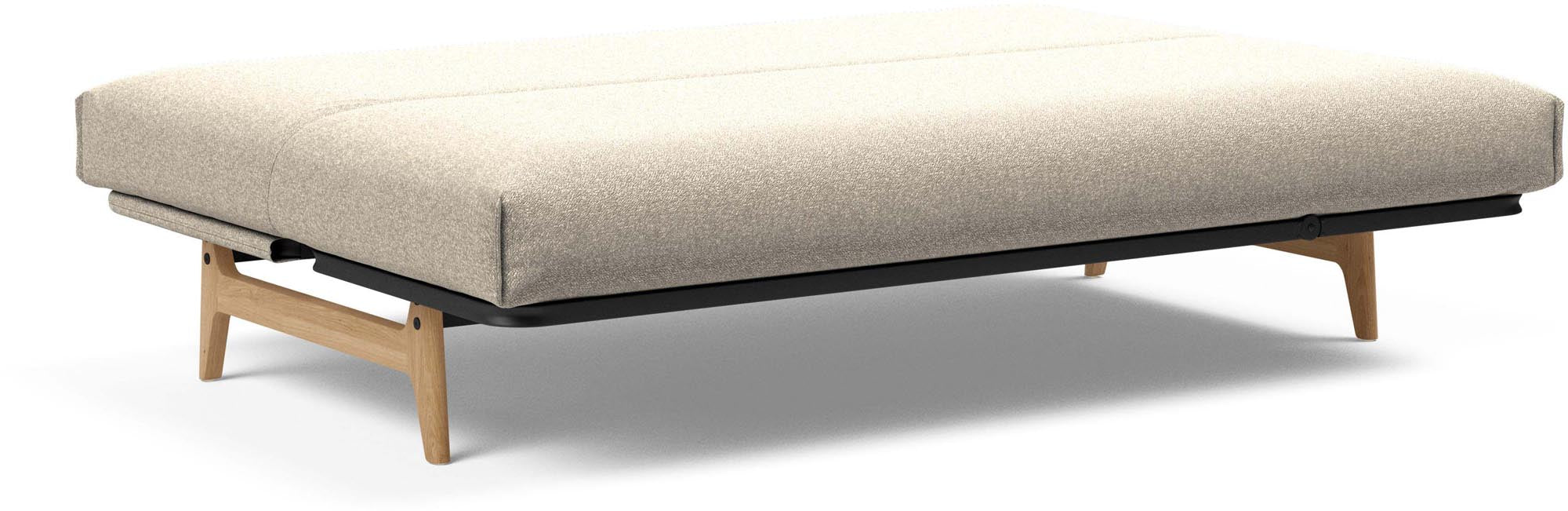 Entdecken Sie das Aslak 140 Bettsofa von Innovation Living – stilvolles skandinavisches Design, vielseitig und mit langlebigem Nordic Cover aus Latex.