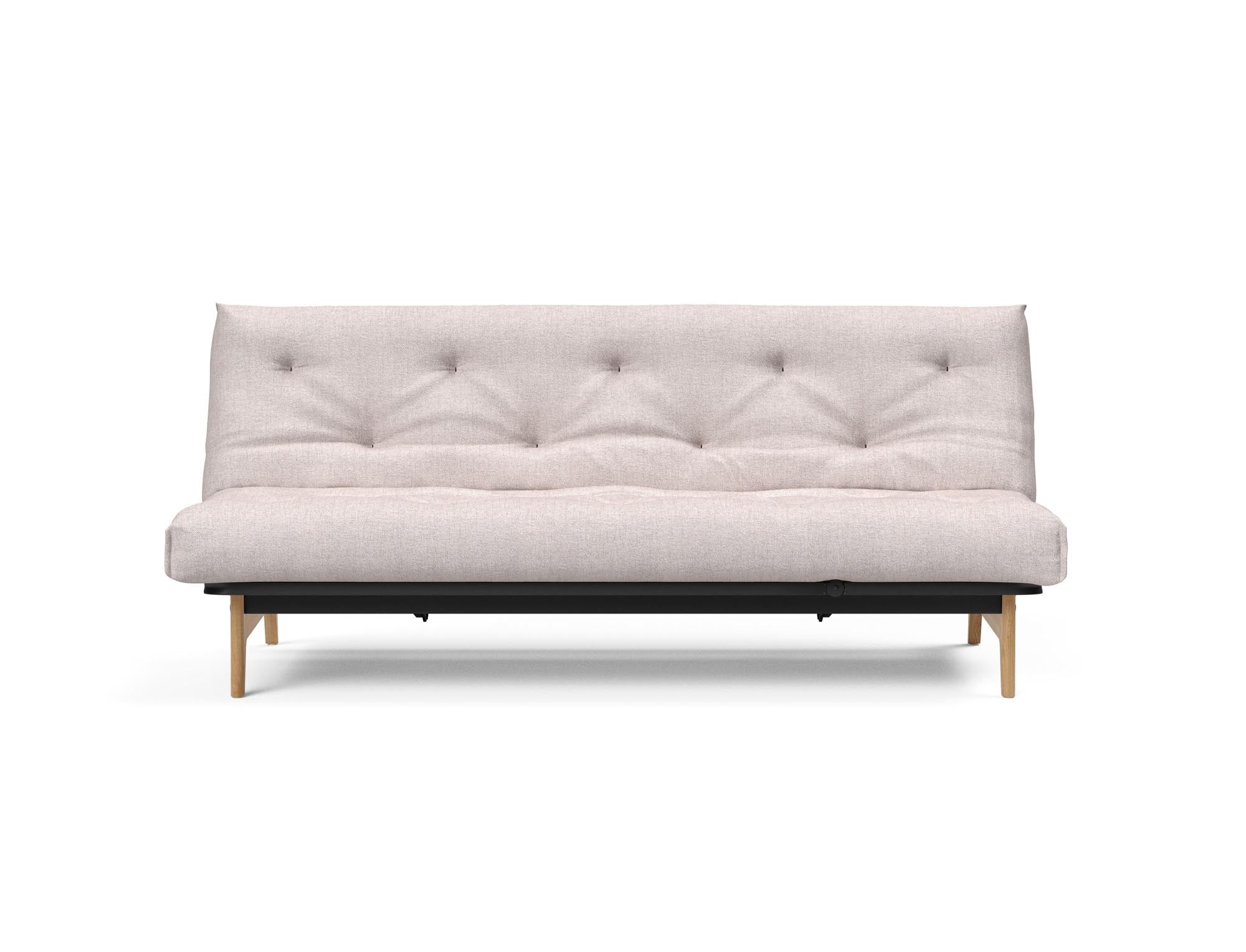 Entdecken Sie das Aslak 120 Bettsofa Nordic Classic von Innovation Living: stilvolles skandinavisches Design, perfekt für kompakte Wohnräume und optimalen Schlafkomfort.