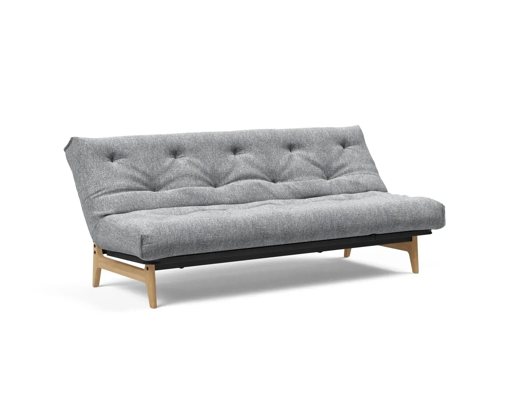 Aslak 120 Bettsofa Nordic: Stilvolles Schlafsofa mit elegantem Classic-Bezug, ideal für entspannte Abende und stilvolle Einrichtung.