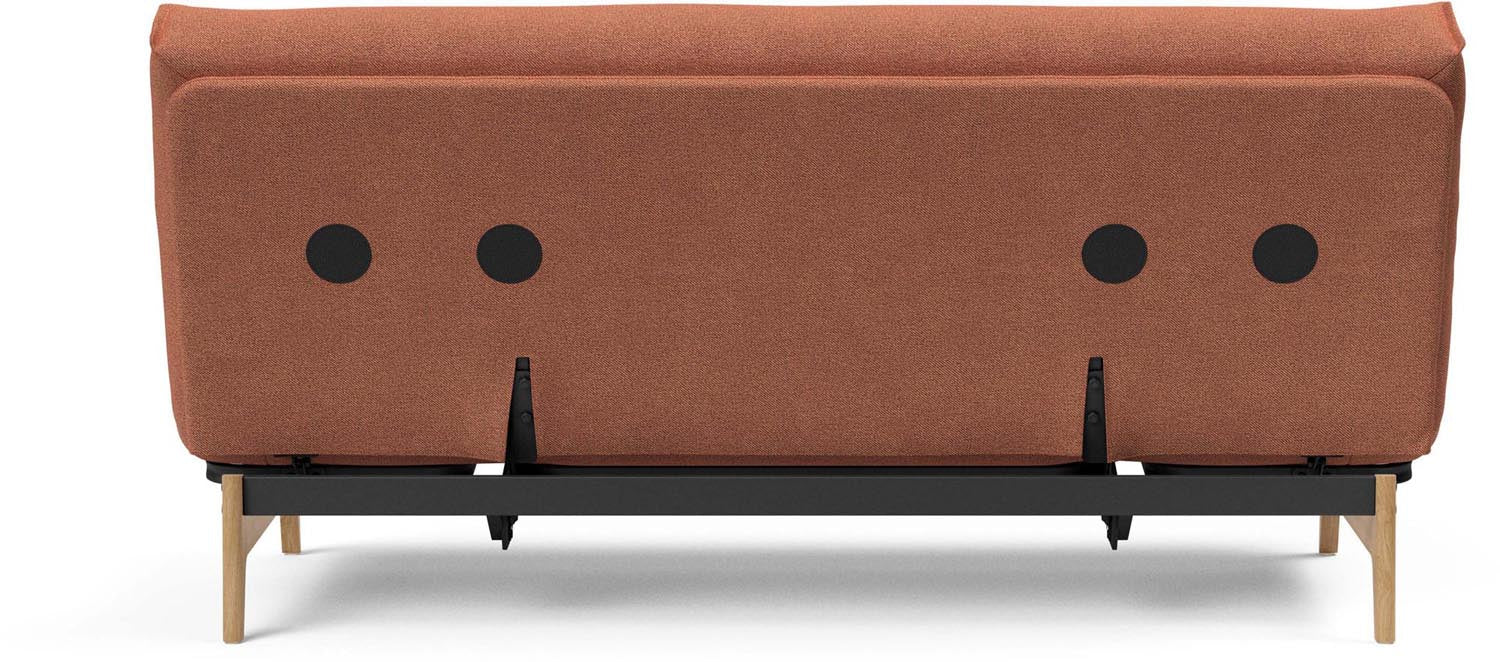 Entdecken Sie das Aslak 140 Bettsofa Nordic Classic von Innovation Living: stilvolles skandinavisches Design, vielseitig und ideal für kleine Räume.