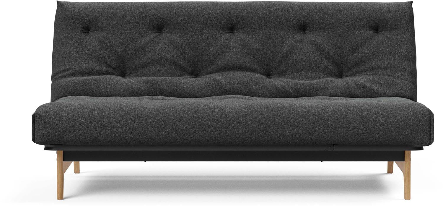 Erleben Sie das Aslak 140 Bettsofa Nordic Classic von Innovation Living: elegantes skandinavisches Design, funktional und perfekt für kompakte Wohnräume.