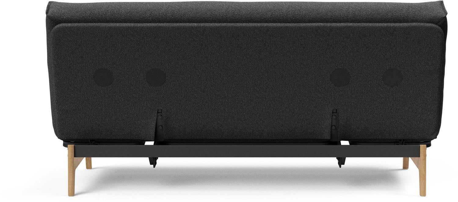 Entdecken Sie das Aslak 140 Bettsofa Nordic Classic von Innovation Living: stilvolles skandinavisches Design, vielseitig und ideal für kleine Räume.