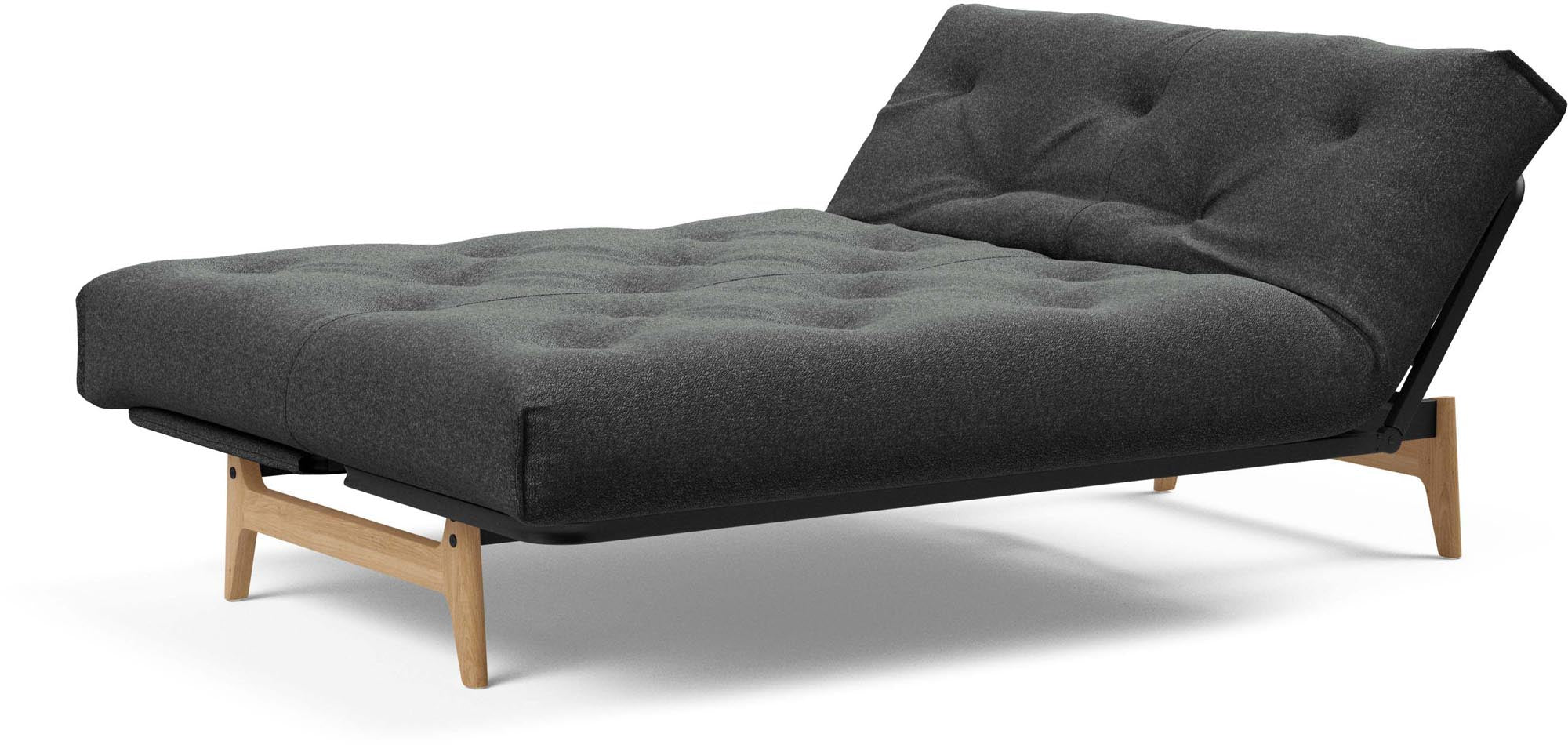 Erleben Sie das Aslak 140 Bettsofa Nordic Classic von Innovation Living: elegantes skandinavisches Design, funktional und perfekt für kompakte Wohnräume.