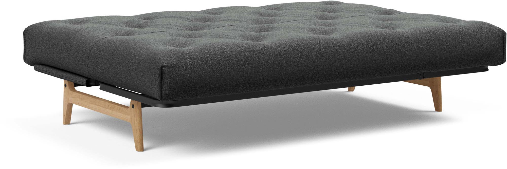 Entdecken Sie das Aslak 140 Bettsofa Nordic Classic von Innovation Living: stilvolles skandinavisches Design, vielseitig und ideal für kleine Räume.