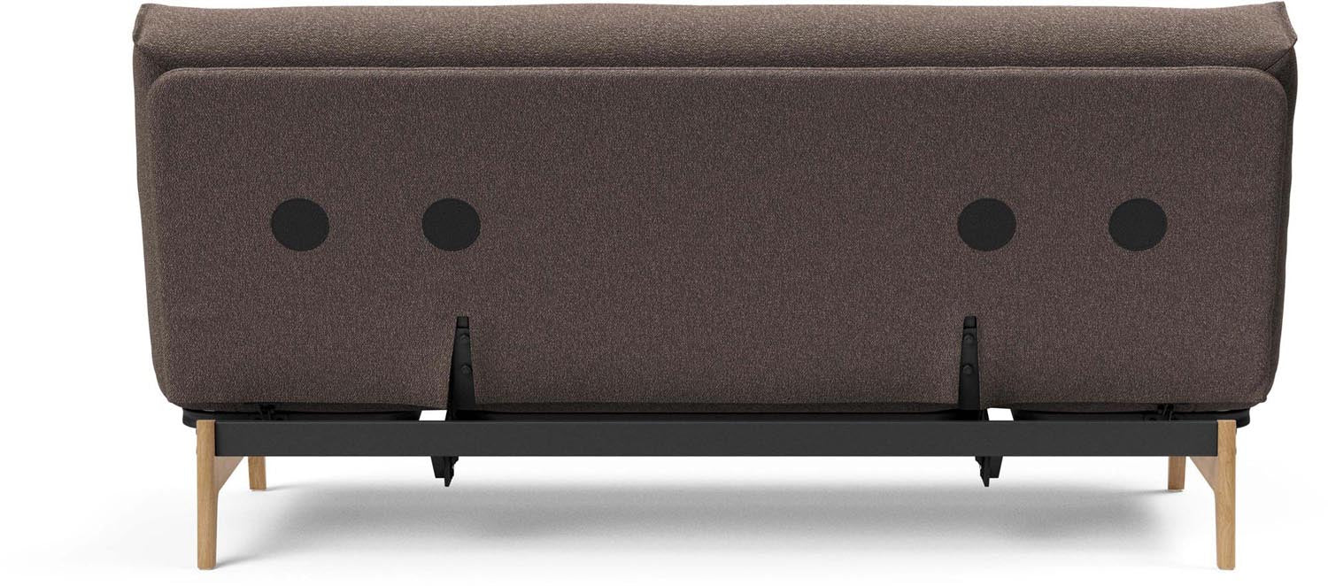 Entdecken Sie das Aslak 140 Bettsofa Nordic Classic von Innovation Living: stilvolles skandinavisches Design, vielseitig und ideal für kleine Räume.