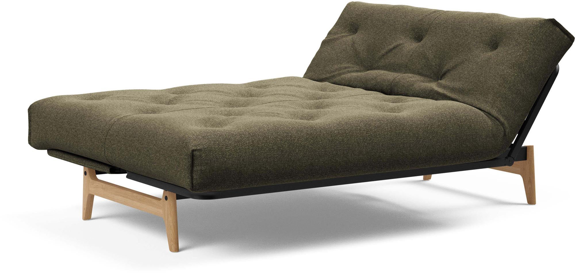 Entdecken Sie das Aslak 140 Bettsofa Nordic Classic von Innovation Living: stilvolles skandinavisches Design, vielseitig und ideal für kleine Räume.