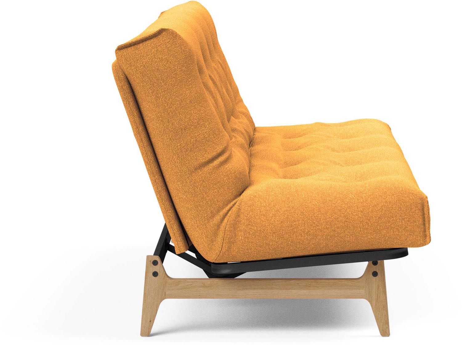 Entdecken Sie das Aslak 140 Bettsofa Nordic Classic von Innovation Living: stilvolles skandinavisches Design, vielseitig und ideal für kleine Räume.