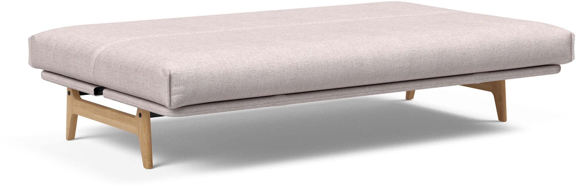 Entdecken Sie das Aslak 120 Bettsofa mit Nordic Cover von Innovation Living – stilvoll, platzsparend und perfekt für Gästeübernachtungen.