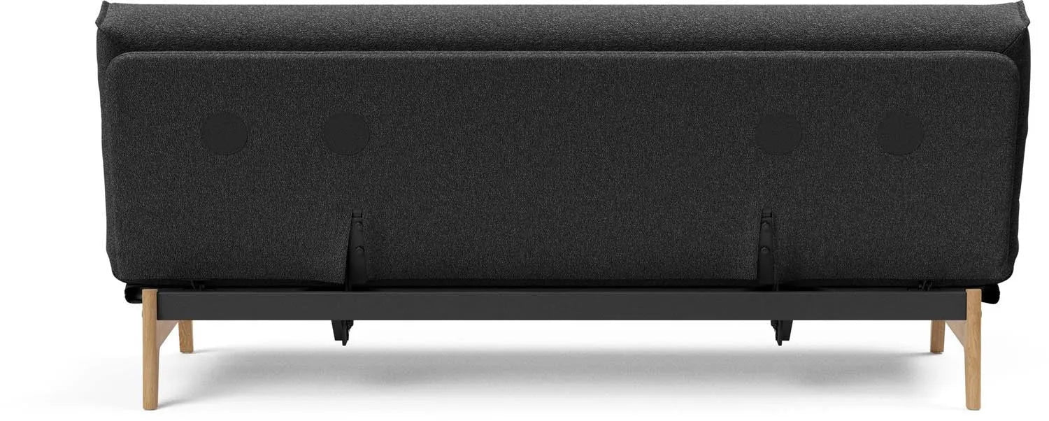 Entdecken Sie das Aslak 120 Bettsofa mit Nordic Cover von Innovation Living – stilvoll, platzsparend und perfekt für Gästeübernachtungen.
