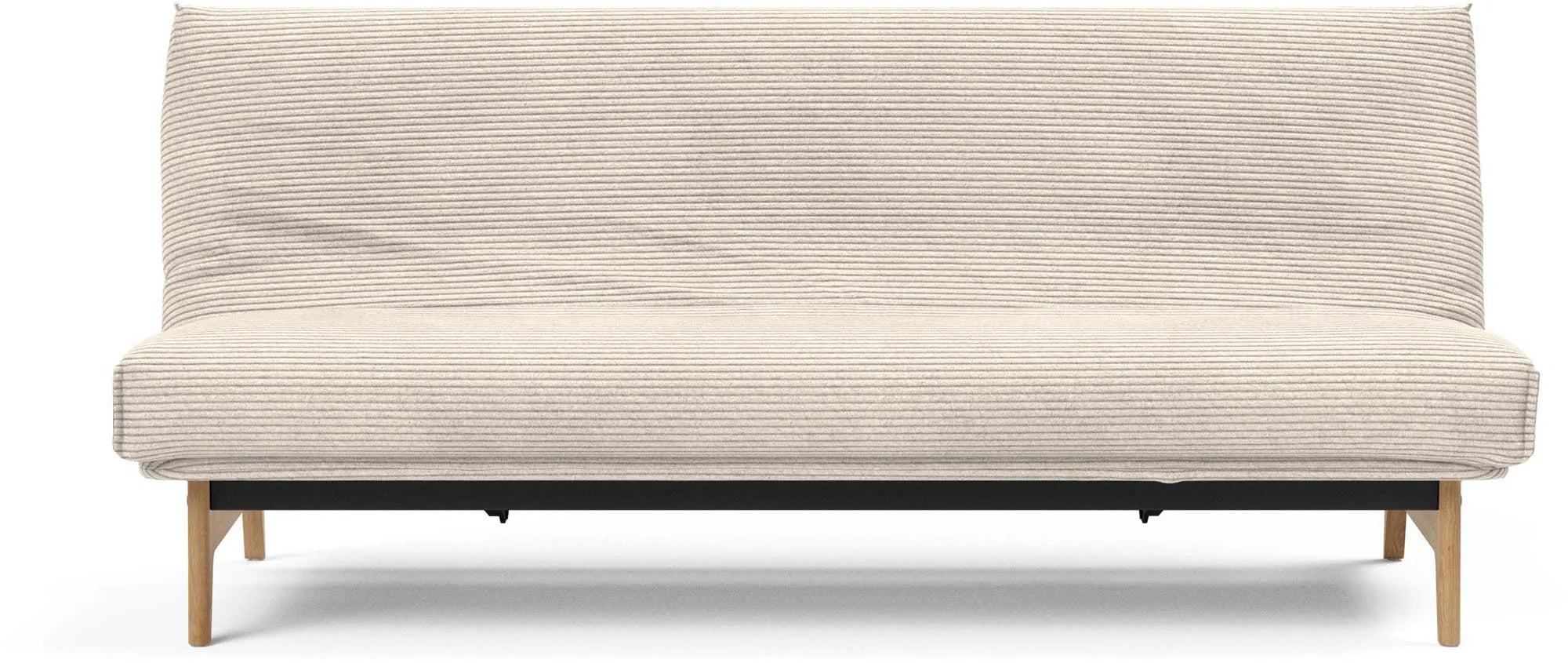 Entdecken Sie das Aslak 120 Bettsofa mit Nordic Cover von Innovation Living – stilvoll, platzsparend und perfekt für Gästeübernachtungen.