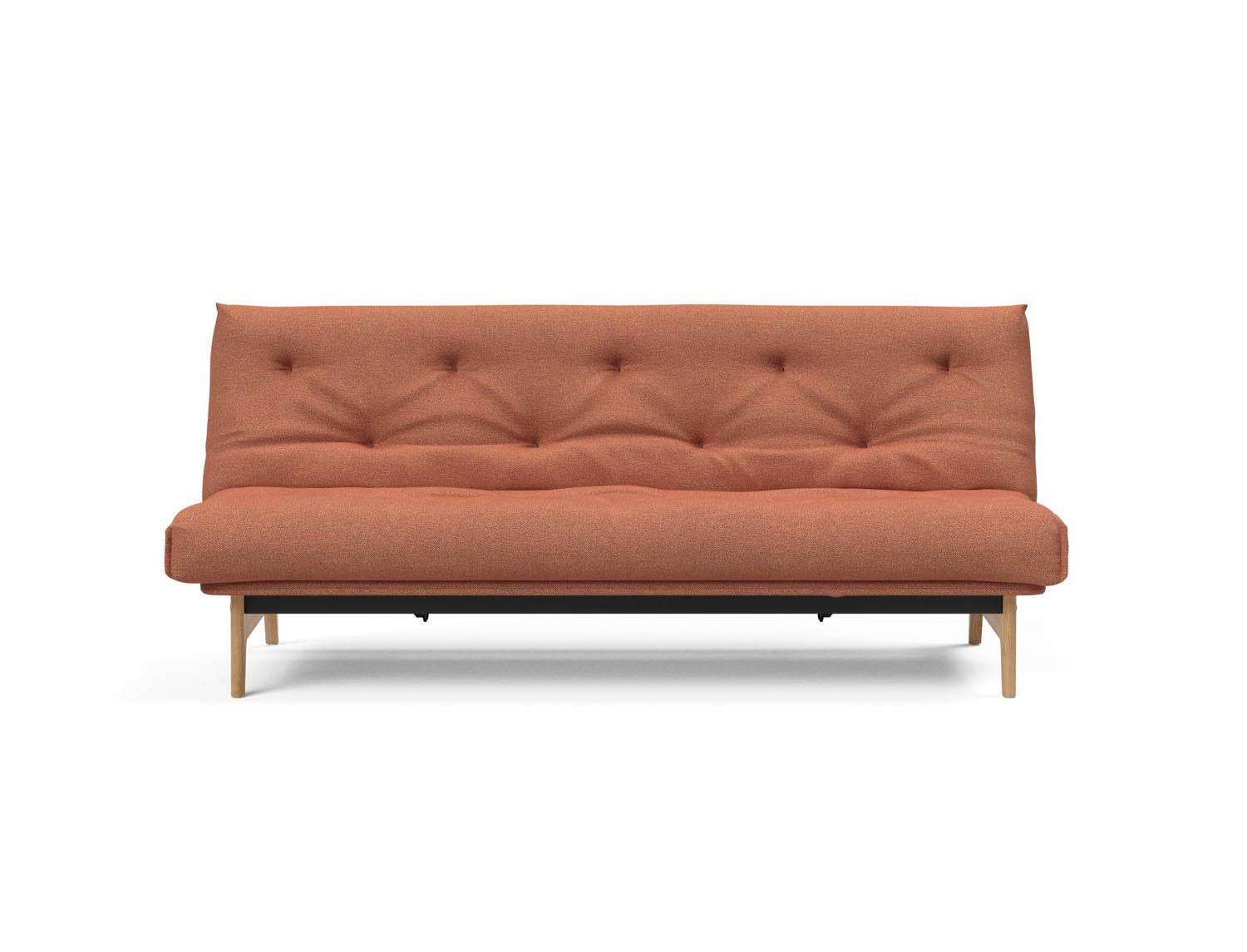 Aslak 120 Bettsofa Nordic: Elegantes Sofa mit Soft Spring Bezug, ideal für gemütliche Nächte und stilvolle Wohnräume.