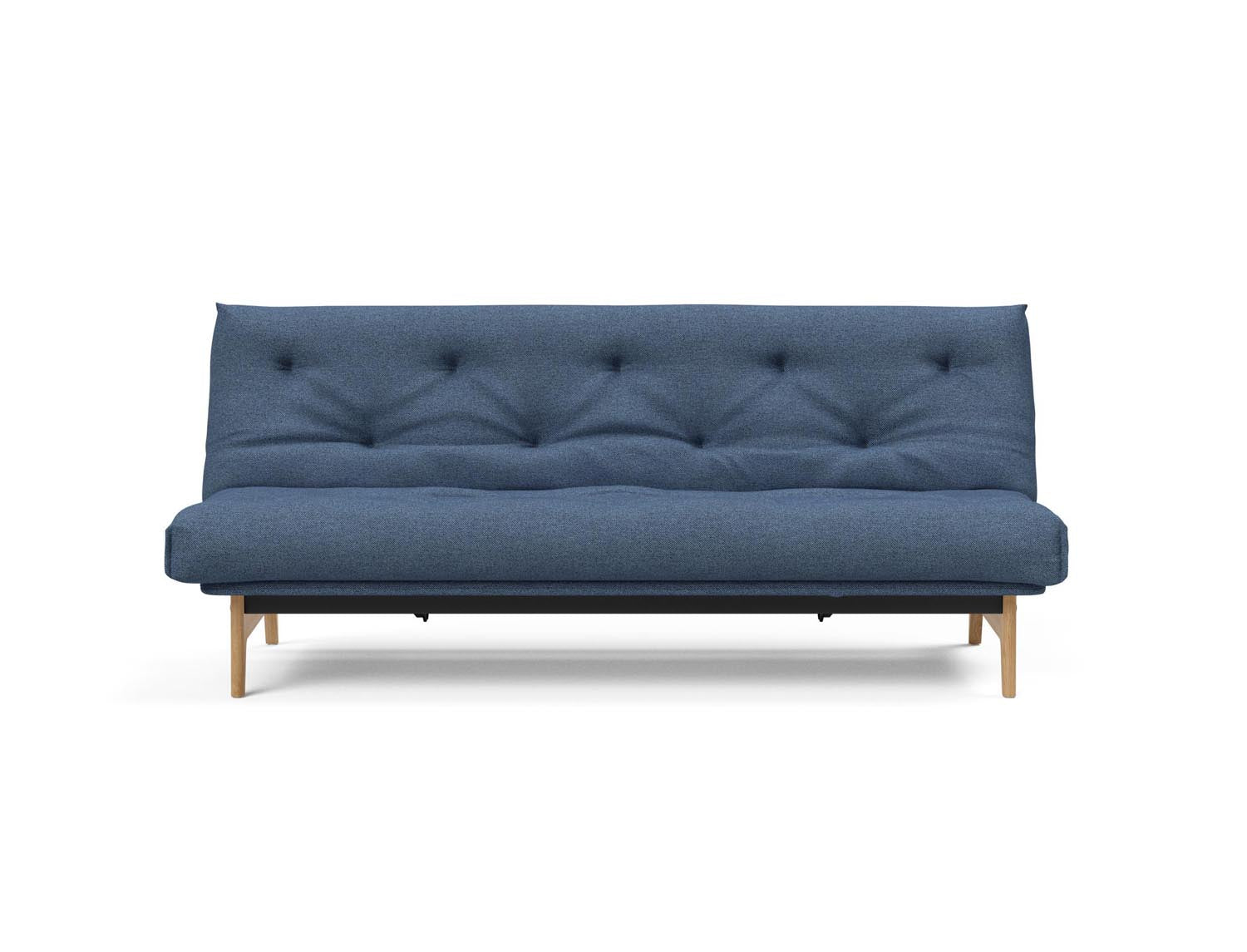 Aslak 120 Bettsofa Nordic: Elegantes Sofa mit Soft Spring Bezug, ideal für gemütliche Nächte und stilvolle Wohnräume.