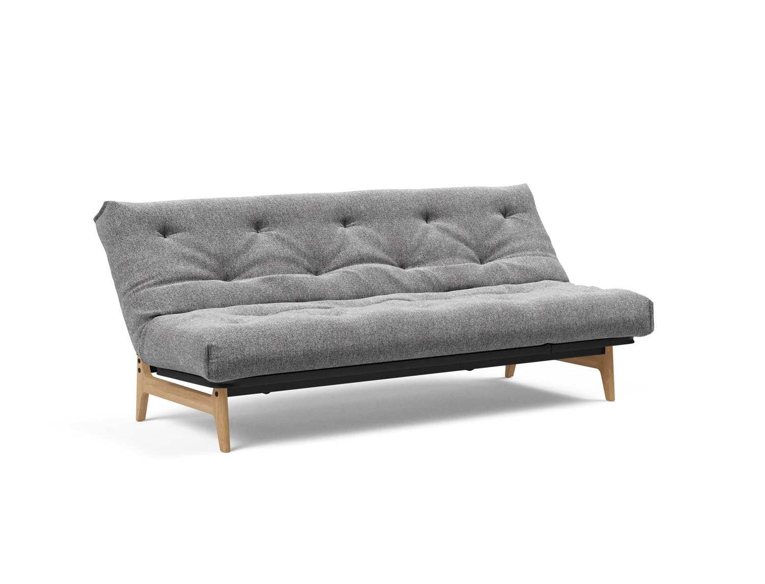 Aslak 120 Bettsofa Nordic: Modernes Design mit Soft Spring Bezug, perfekt für entspannte Abende und stilvolle Einrichtungsideen.