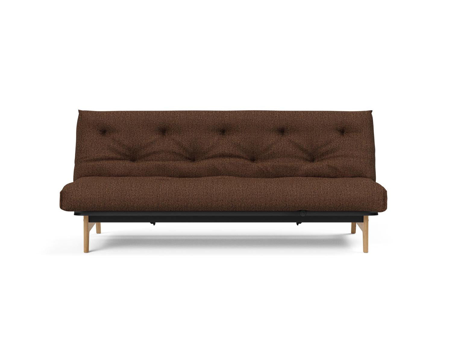 Aslak 120 Bettsofa Nordic: Modernes Design mit Soft Spring Bezug, perfekt für entspannte Abende und stilvolle Einrichtungsideen.