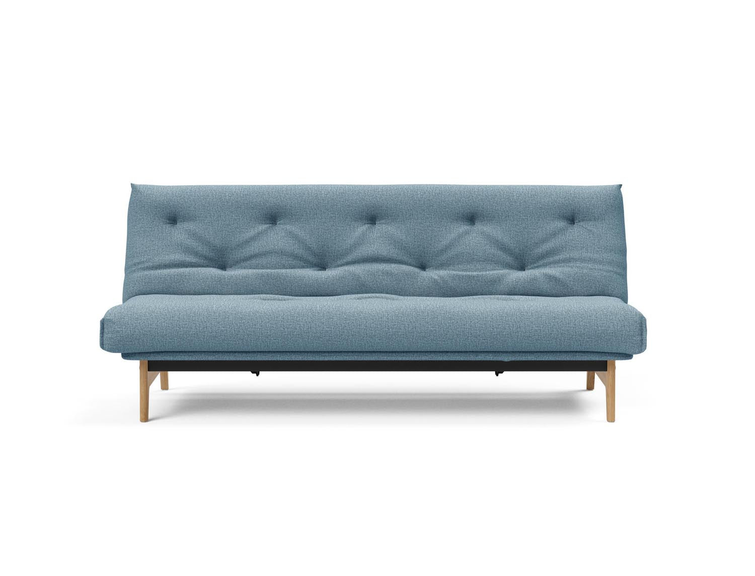 Aslak 120 Bettsofa Nordic: Elegantes Sofa mit Soft Spring Bezug, ideal für gemütliche Nächte und stilvolle Wohnräume.