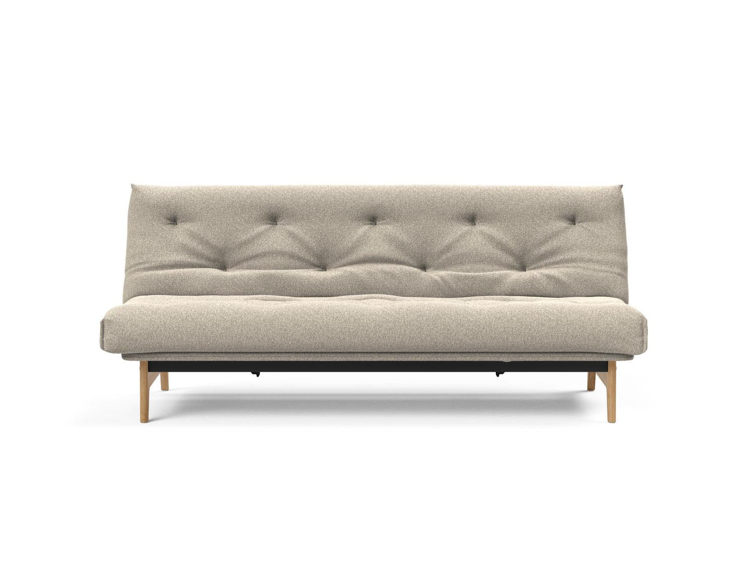 Aslak 120 Bettsofa Nordic: Modernes Design mit Soft Spring Bezug, perfekt für entspannte Abende und stilvolle Einrichtungsideen.