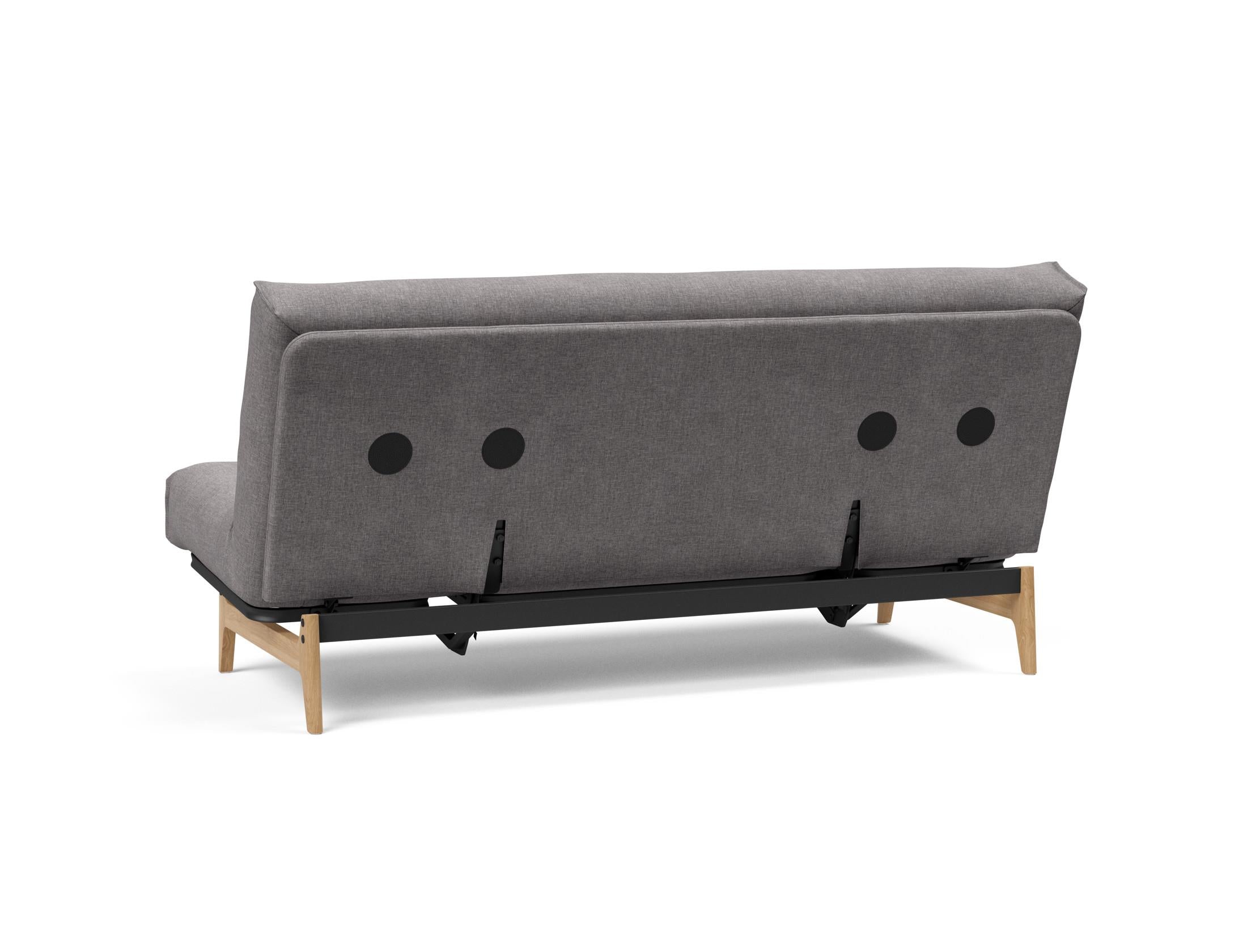 Erleben Sie das Aslak 140 Bettsofa Nordic Soft Spring – skandinavische Eleganz, langlebige Materialien und individuelle Matratzenoptionen für optimalen Schlaf.