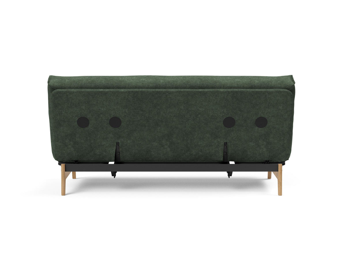 Aslak 140 Bettsofa Nordic Soft Spring in 281 Avella Pine Green präsentiert im Onlineshop von KAQTU Design AG. Bettsofa ist von Innovation Living