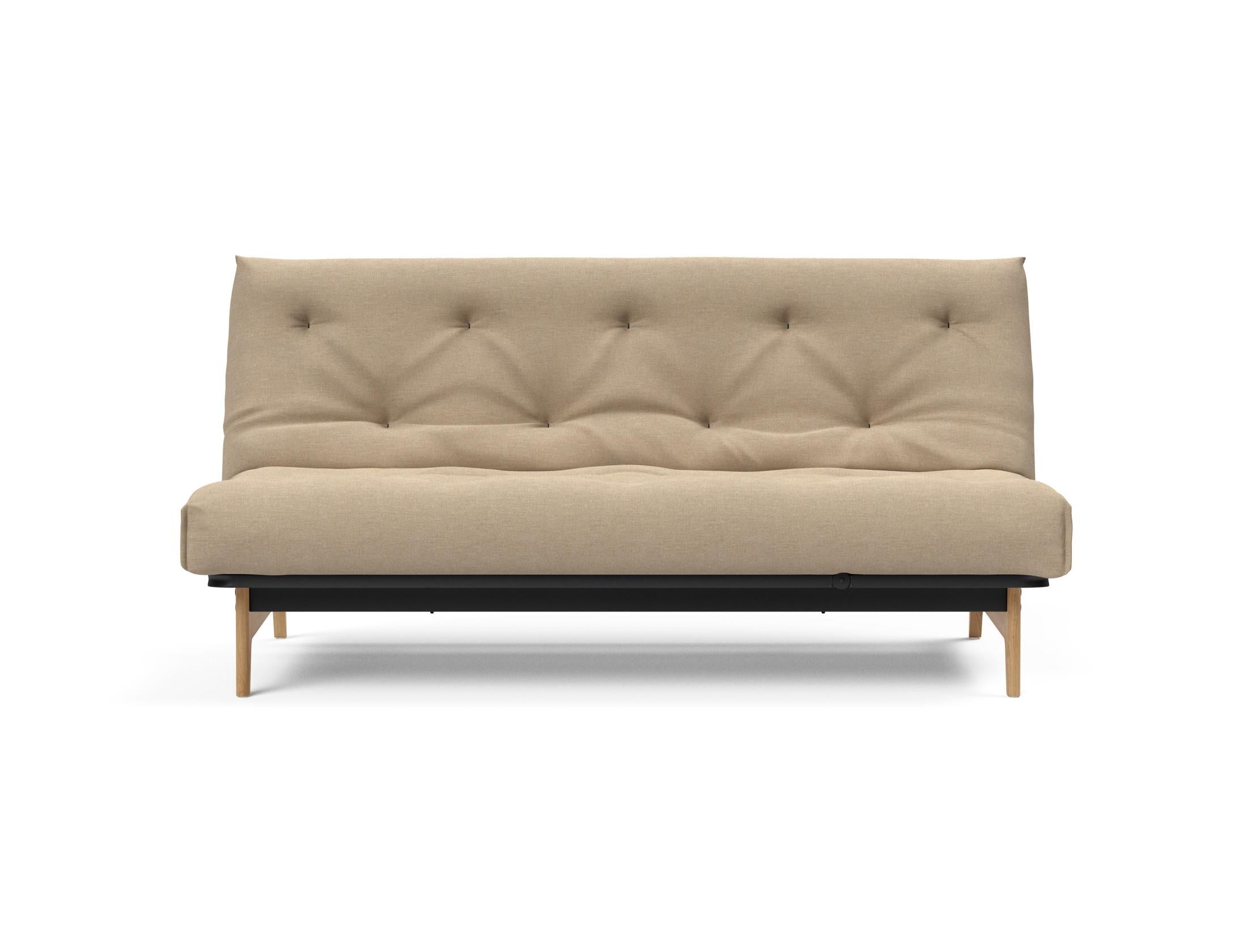 Entdecken Sie das Aslak 140 Bettsofa Nordic Soft Spring von Innovation Living – stilvolles Design trifft auf höchsten Schlafkomfort für Ihr Zuhause.