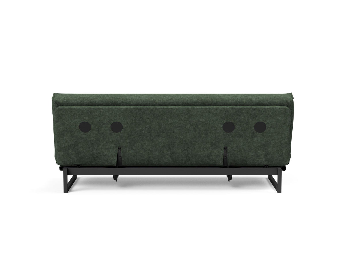 Fraction 120 Bettsofa Nordic Cover mit Gestellbezug Soft Spring in 281 Avella Pine Green präsentiert im Onlineshop von KAQTU Design AG. Bettsofa ist von Innovation Living
