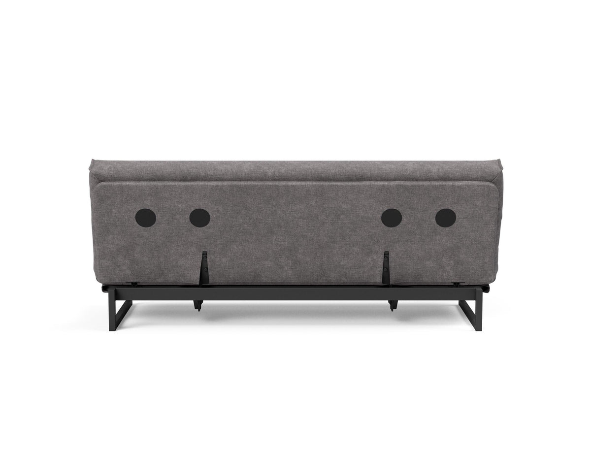 Fraction 120 Bettsofa Nordic Cover mit Gestellbezug Soft Spring in 282 Avella Warm Grey präsentiert im Onlineshop von KAQTU Design AG. Bettsofa ist von Innovation Living