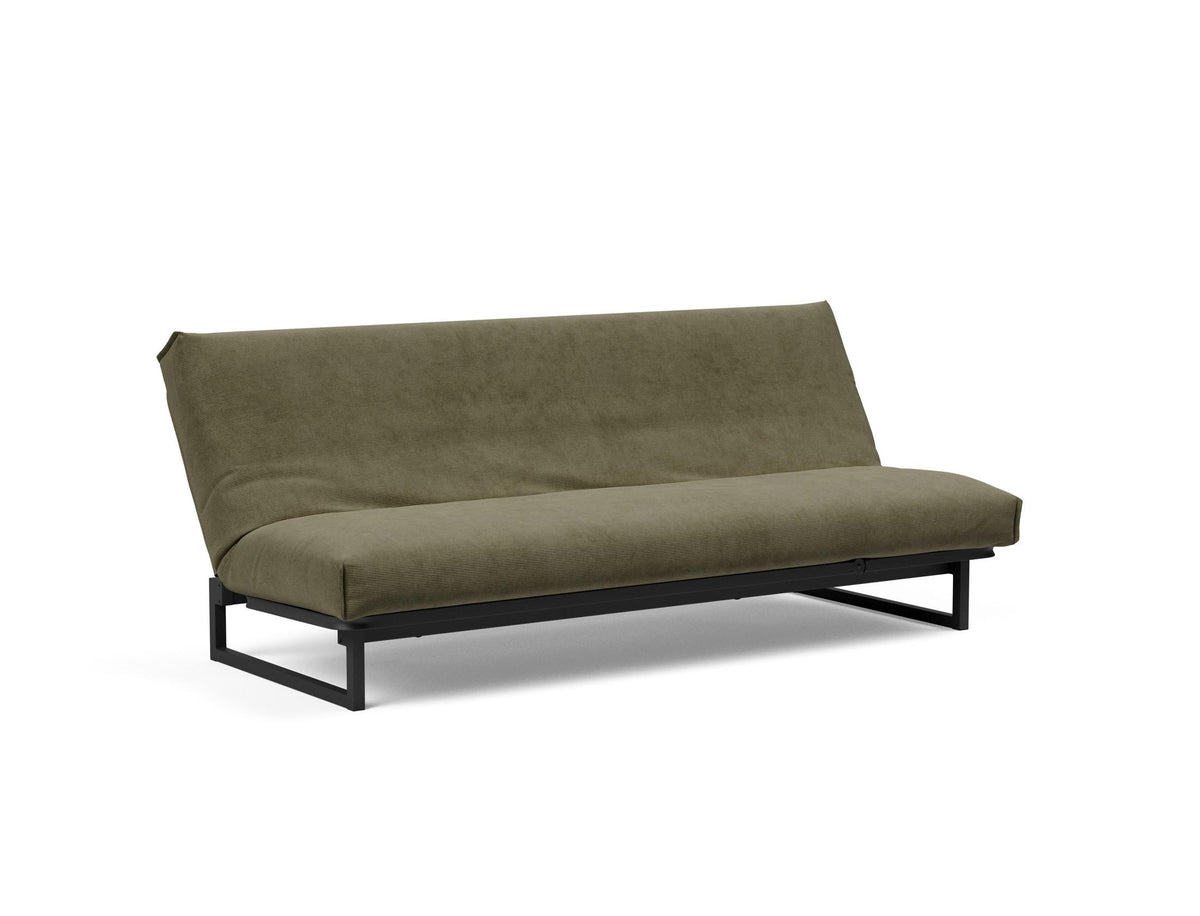 Fraction 120 Bettsofa Nordic Cover Soft Spring in 316 Cordufine Pine Green präsentiert im Onlineshop von KAQTU Design AG. Bettsofa ist von Innovation Living