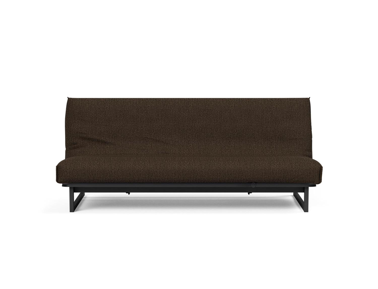 Fraction 120 Bettsofa Nordic Cover: modernes, multifunktionales Sofa mit komfortabler Soft Spring-Matratze, ideal für kleine Räume und Übernachtungsgäste.