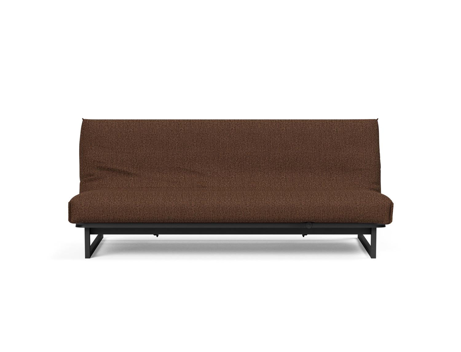 Fraction 120 Bettsofa Nordic Cover: modernes, multifunktionales Sofa mit komfortabler Soft Spring-Matratze, ideal für kleine Räume und Übernachtungsgäste.