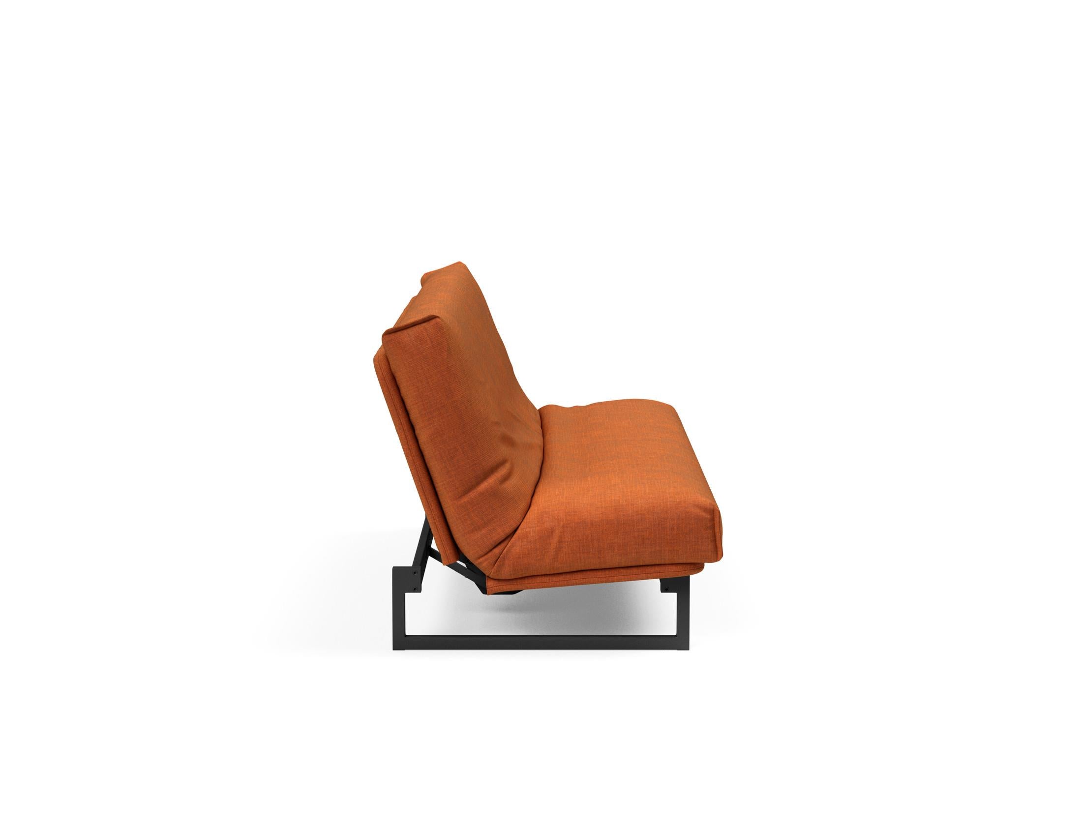 Fraction 120 Bettsofa: Elegantes Schlafsofa mit Soft Spring Matratze, abnehmbarem Bezug und anpassbarem Design für höchsten Komfort und Stil.
