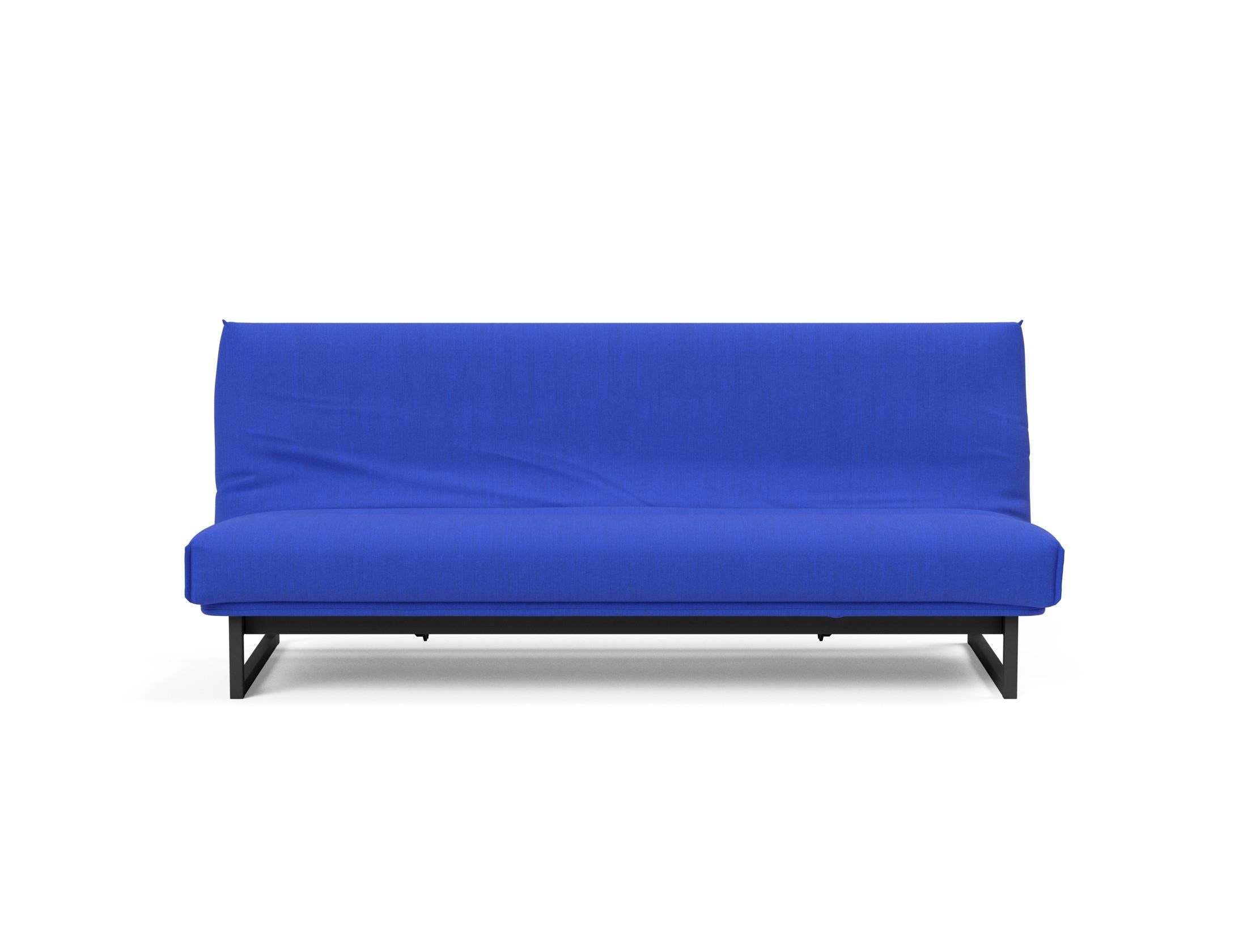 Fraction 120 Bettsofa Nordic Cover: Elegantes Schlafsofa mit weichem Soft Spring Bezug. Perfekt für gemütliche Nächte und modernes Design.