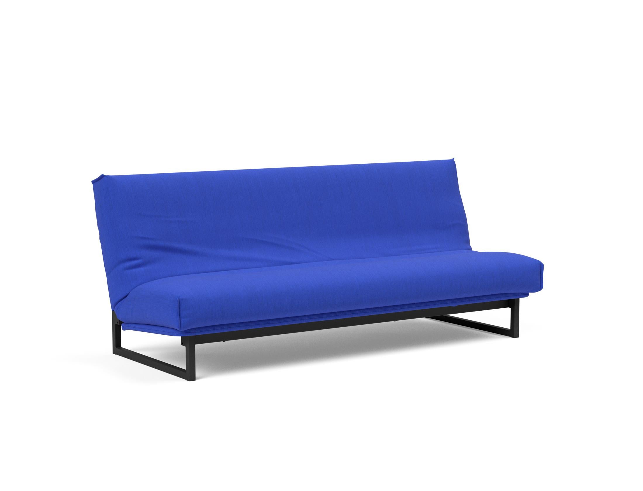 Fraction 120 Bettsofa Nordic Cover: Stilvolles Schlafsofa mit hochwertigem Soft Spring Bezug. Ideal für entspannte Nächte und modernes Wohnen.