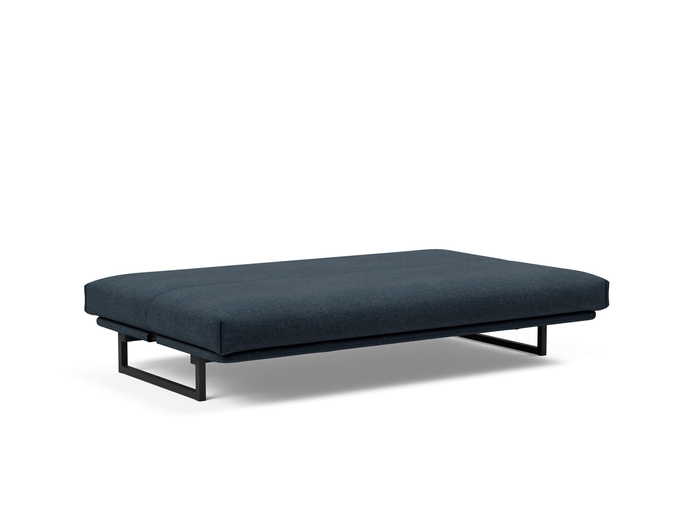 Fraction 120 Bettsofa Nordic Cover: Stilvolles Schlafsofa mit hochwertigem Soft Spring Bezug. Ideal für entspannte Nächte und modernes Wohnen.