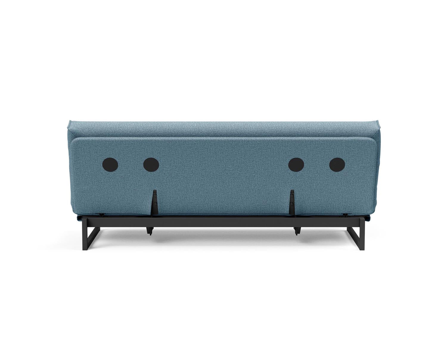 Fraction 120 Bettsofa Nordic Cover: Elegantes Schlafsofa mit weichem Soft Spring Bezug. Perfekt für gemütliche Nächte und modernes Design.