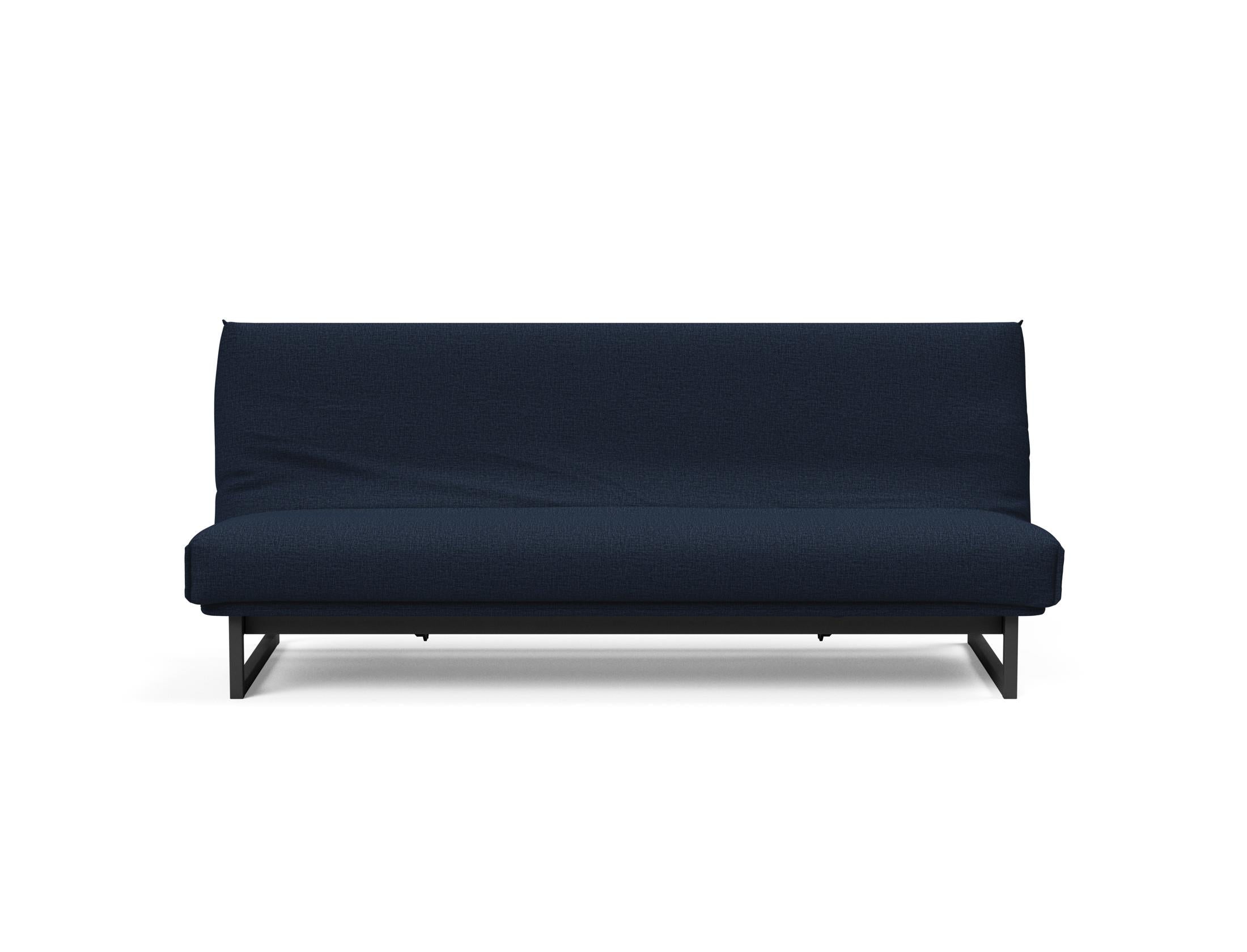 Fraction 120 Bettsofa Nordic Cover: Stilvolles Schlafsofa mit hochwertigem Soft Spring Bezug. Ideal für entspannte Nächte und modernes Wohnen.