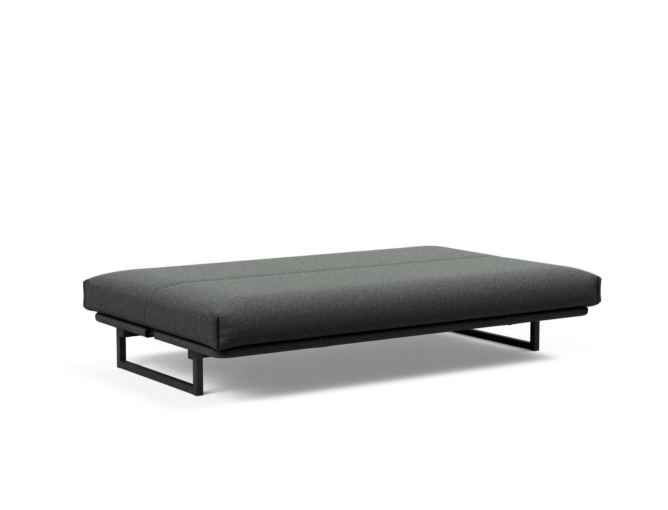Fraction 120 Bettsofa Nordic Cover: Stilvolles Schlafsofa mit hochwertigem Soft Spring Bezug. Ideal für entspannte Nächte und modernes Wohnen.