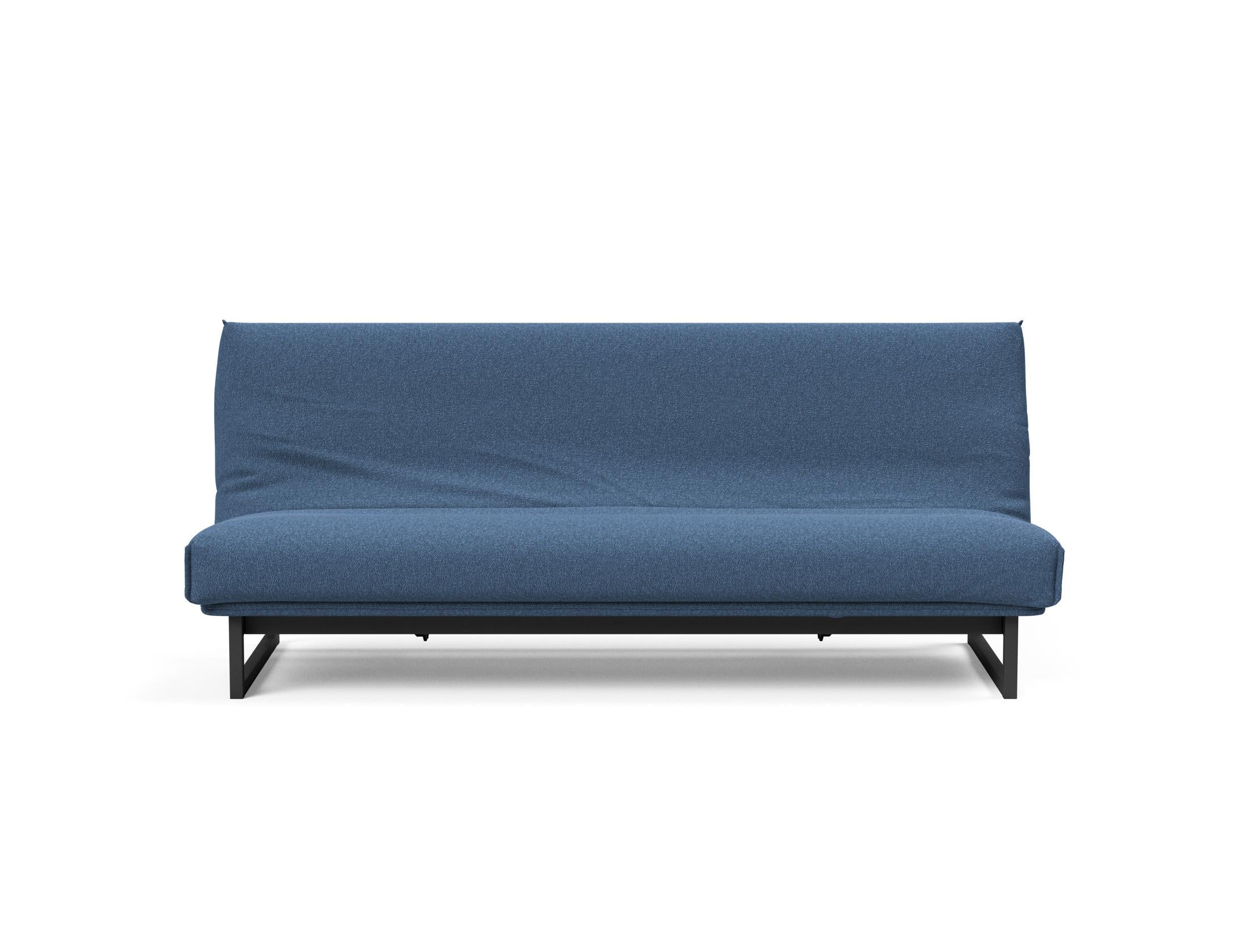 Fraction 120 Bettsofa Nordic Cover: Stilvolles Schlafsofa mit hochwertigem Soft Spring Bezug. Ideal für entspannte Nächte und modernes Wohnen.