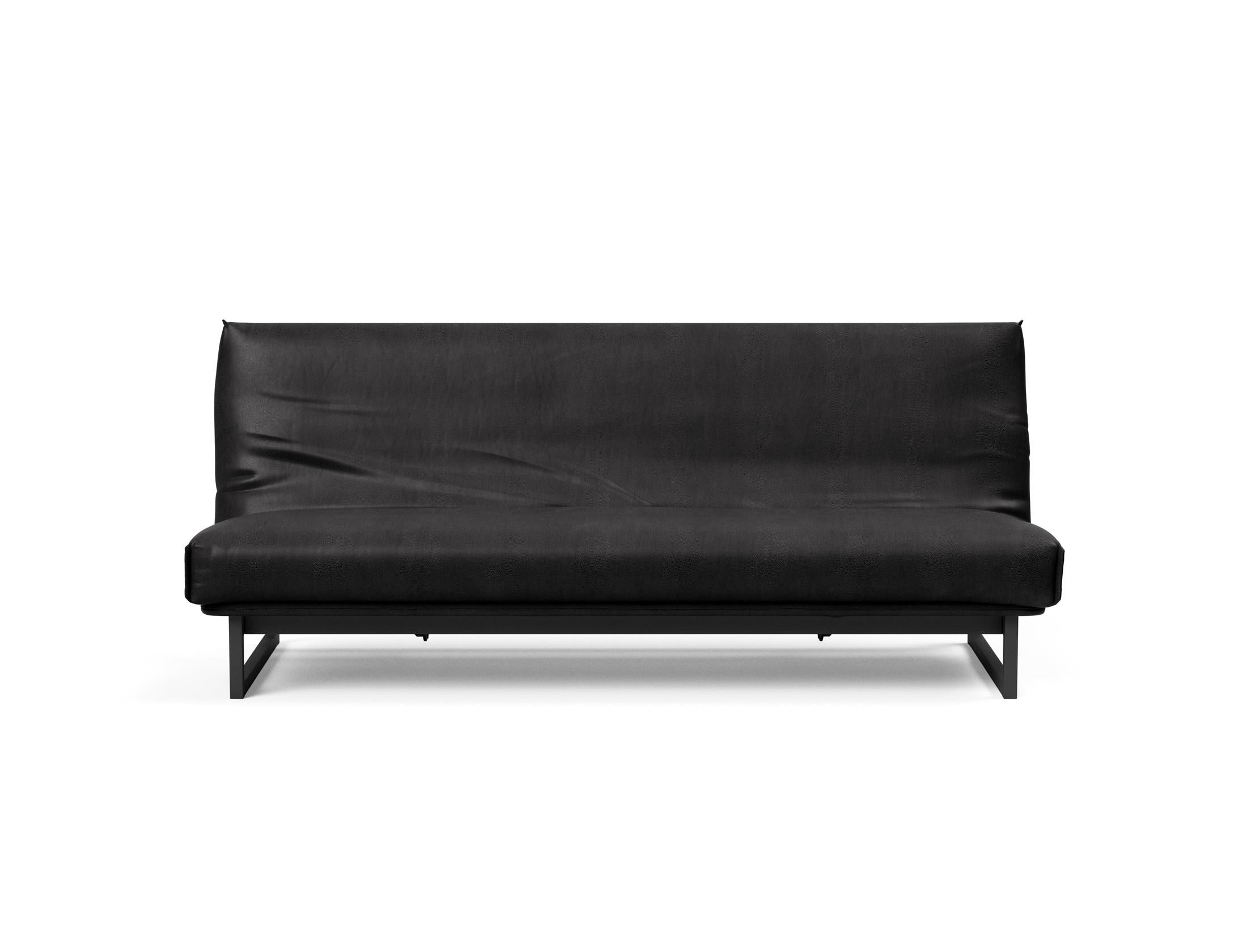 Fraction 120 Bettsofa Nordic Cover: Stilvolles Schlafsofa mit hochwertigem Soft Spring Bezug. Ideal für entspannte Nächte und modernes Wohnen.