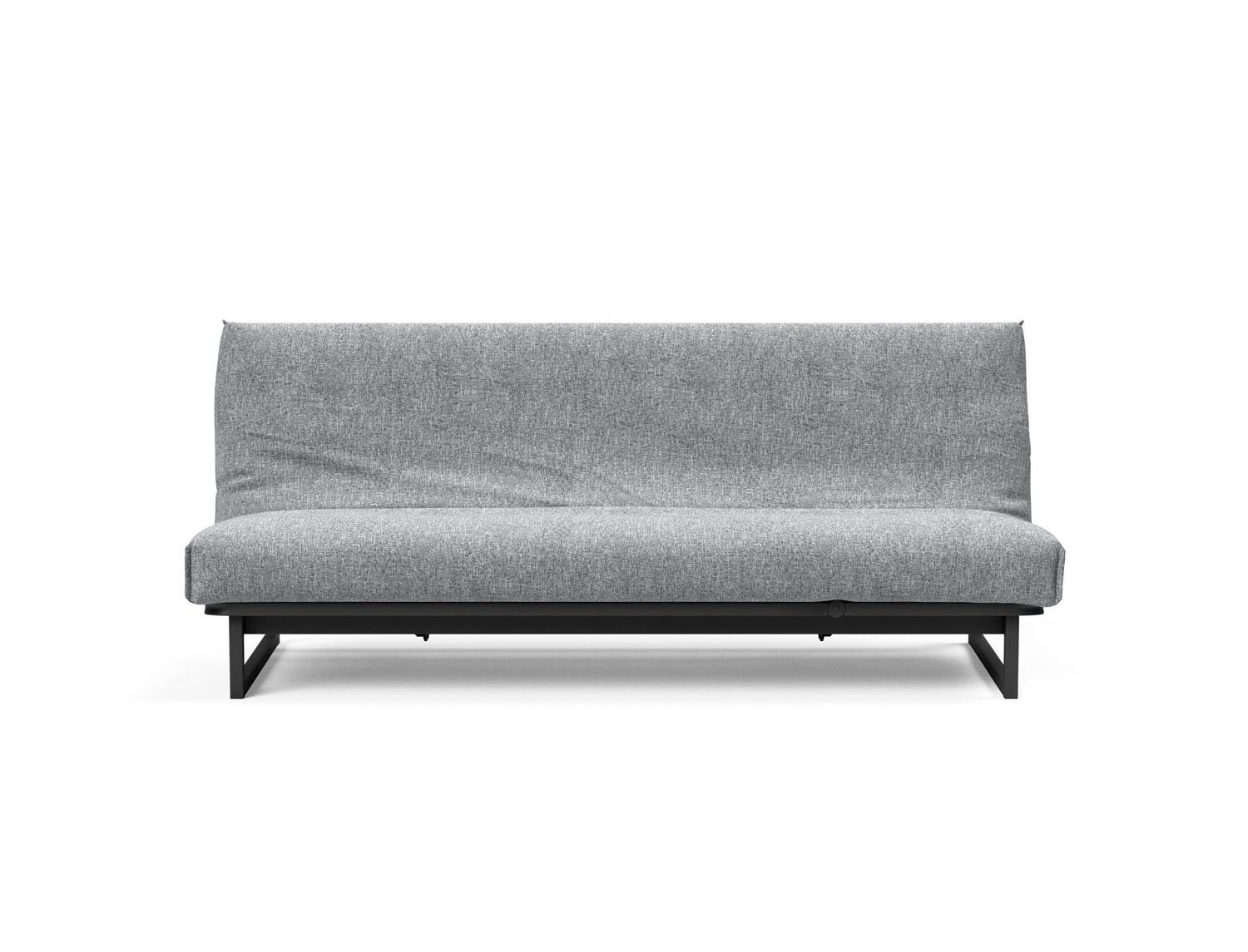Fraction 120 Bettsofa Nordic Cover: modernes, multifunktionales Sofa mit komfortabler Soft Spring-Matratze, ideal für kleine Räume und Übernachtungsgäste.