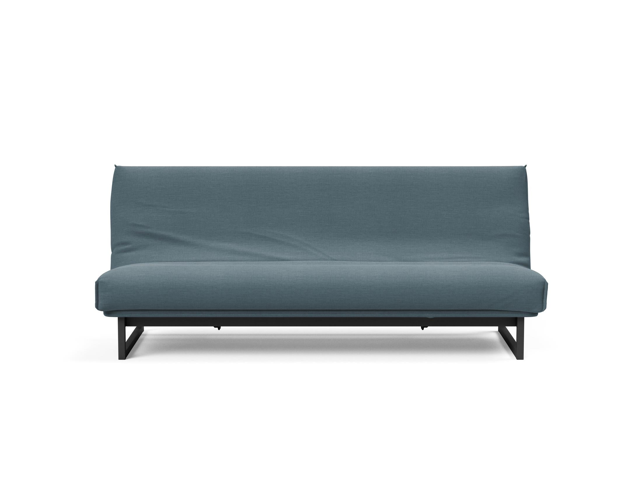 Fraction 120 Bettsofa Nordic Cover: Stilvolles Schlafsofa mit hochwertigem Soft Spring Bezug. Ideal für entspannte Nächte und modernes Wohnen.