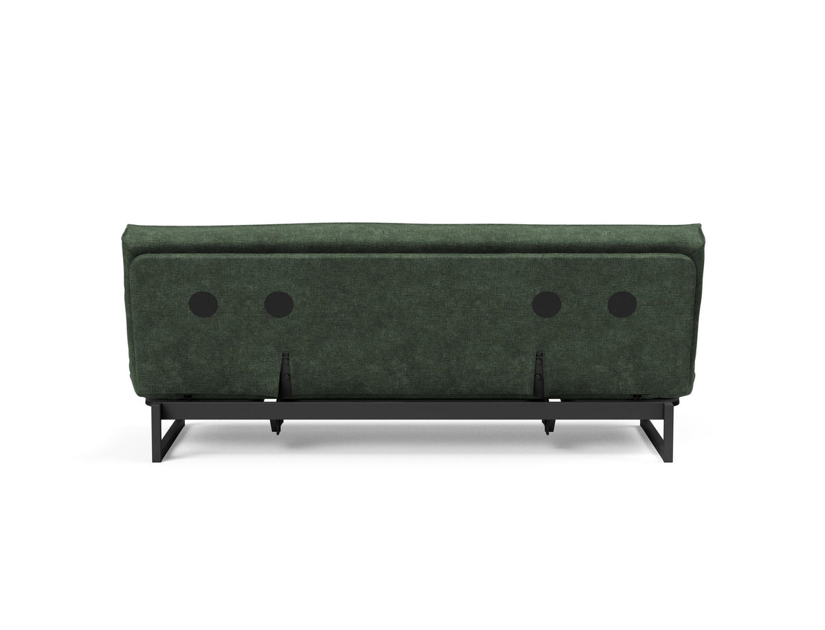 Fraction 120 Bettsofa Sharp Plus Cover Soft Spring in 281 Avella Pine Green präsentiert im Onlineshop von KAQTU Design AG. Bettsofa ist von Innovation Living