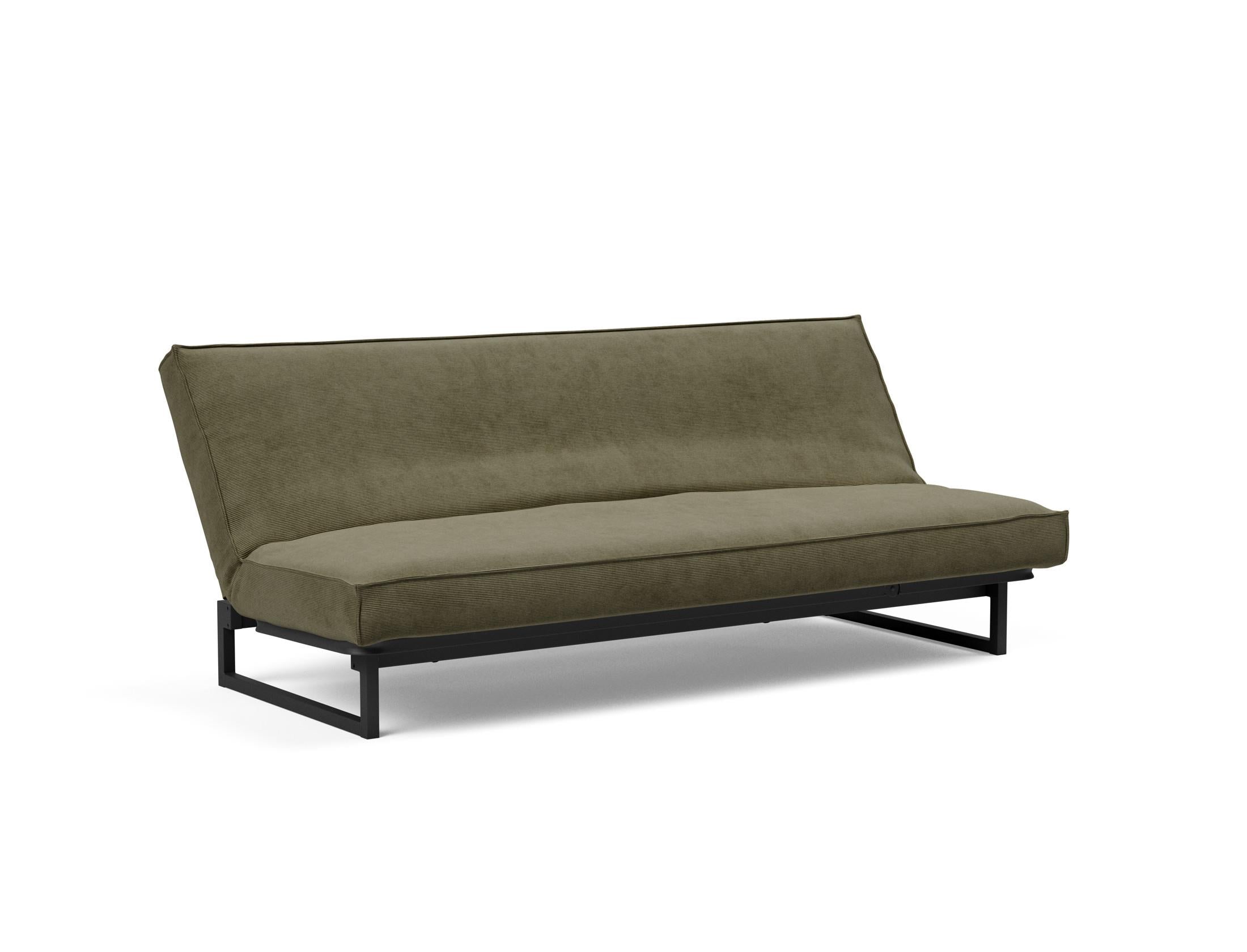 Entdecken Sie das Fraction 120 Bettsofa Sharp Plus Cover Soft Spring von Innovation Living – stilvoll, platzsparend und perfekt für Ihr Zuhause.