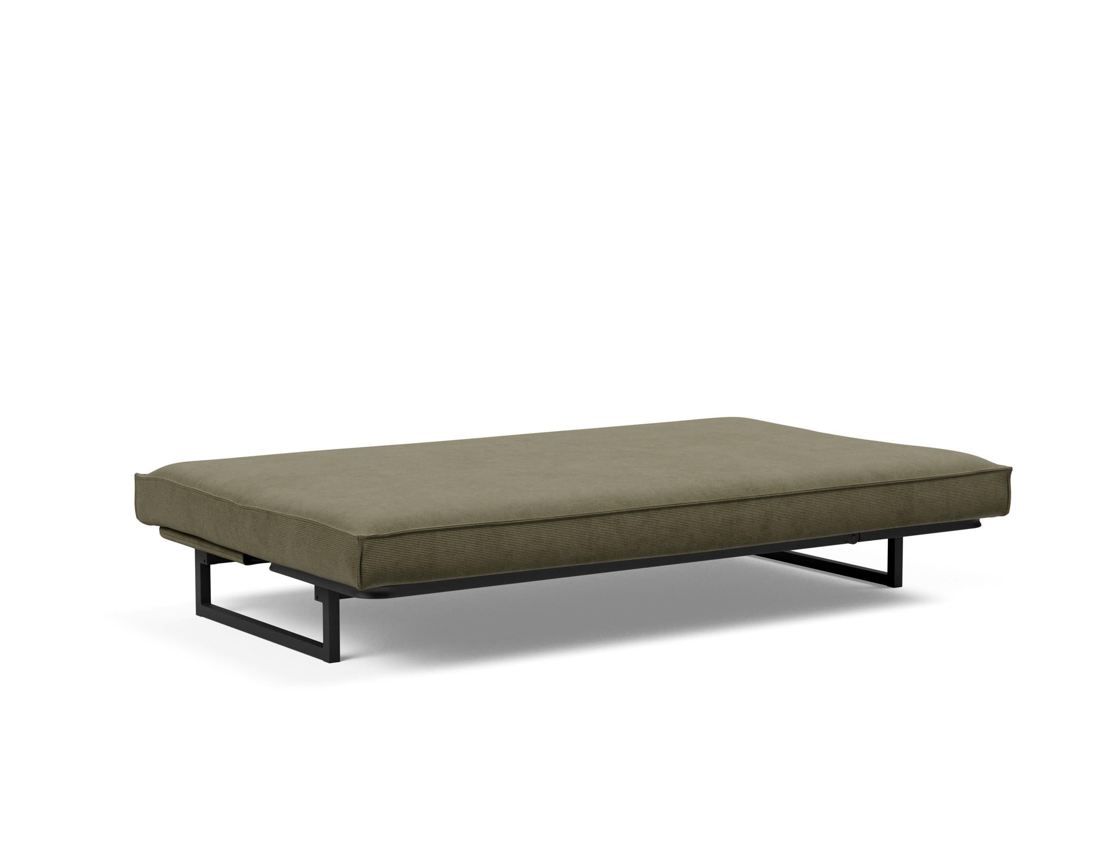 Entdecken Sie das Fraction 120 Bettsofa Sharp Plus Cover Soft Spring von Innovation Living – stilvoll, platzsparend und perfekt für Ihr Zuhause.